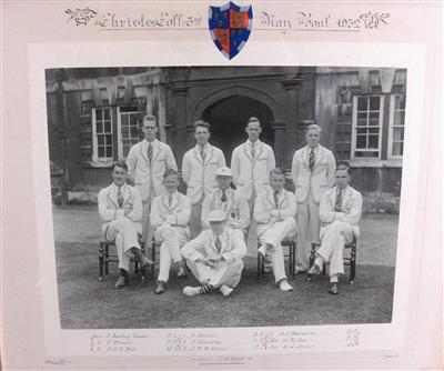 cc00618 Christ's 3rd Boat 1932.jpg; cc00618; Christ's College 3rd May Boat 1932; picture